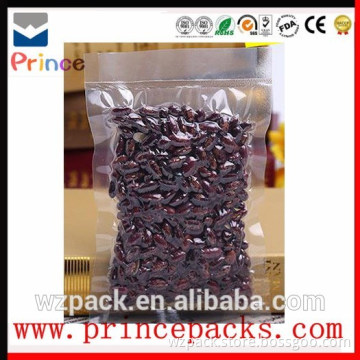 custom printed food packing plastic vacuum bag